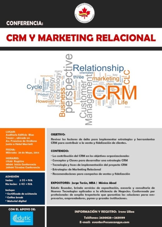 CRM Social y Marketing Relacional (28 Mayo - 17h30)